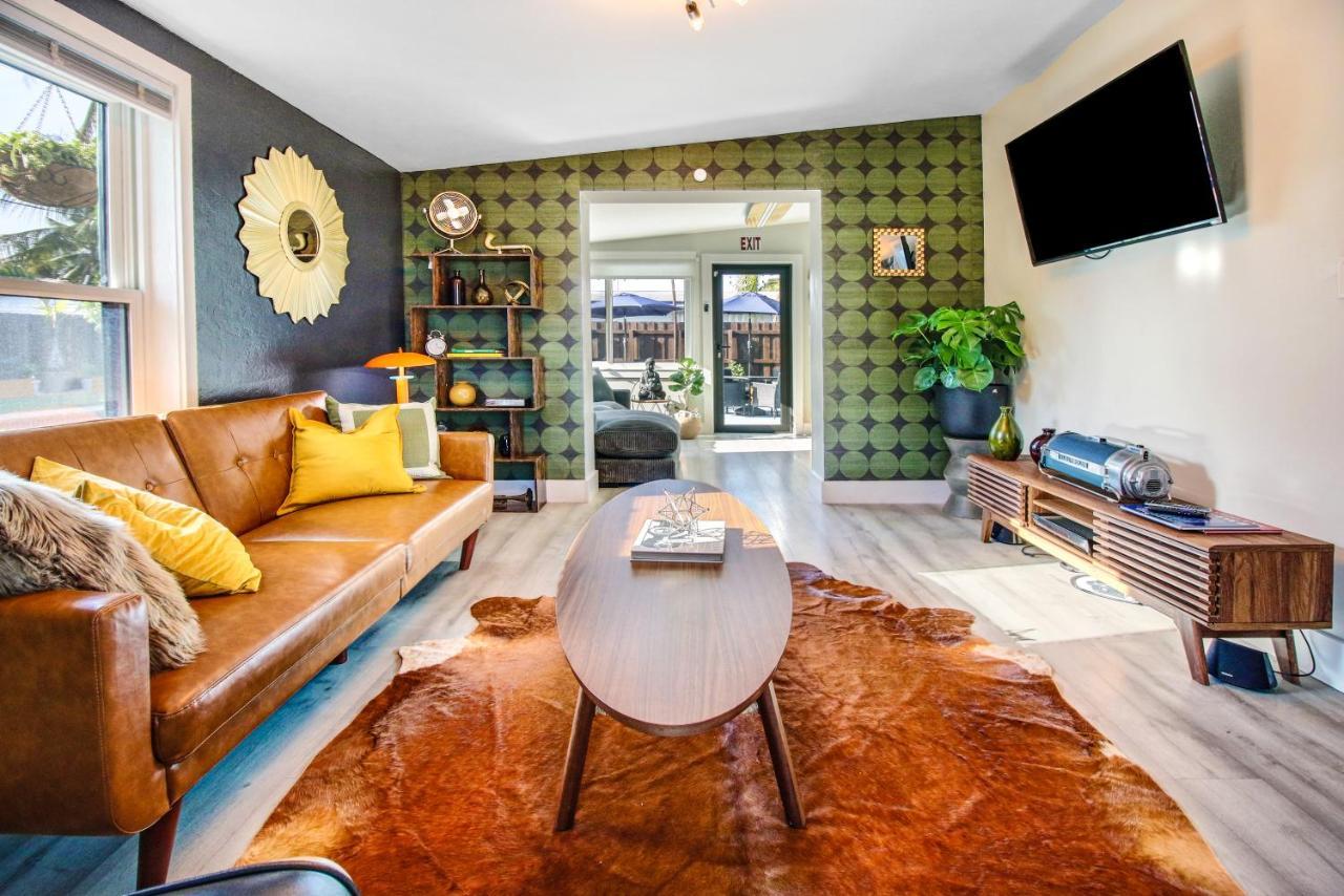 Private Heated Pool Oasis Pet-Friendly Retreat Short Or Long Stays Sleeps 2-8 Ppl Pompano Beach Exterior photo
